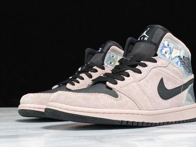 1 Jordan Dirty BQ6472-602 Iridescent (W) Powder Mid Air 1002
